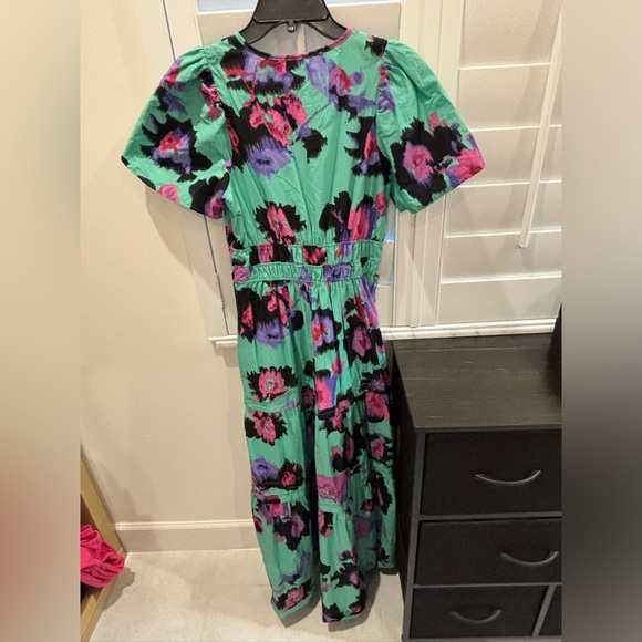 NWOT Anthropologie The Somerset Maxi Dress in Turquoise Size Small - Picture 12 of 14